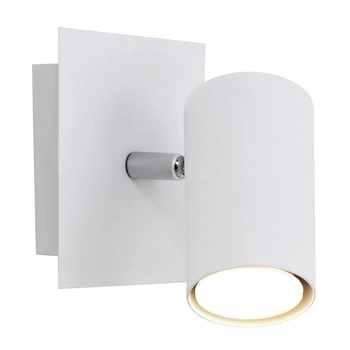 Regulowany kinkiet ścienny VANTOS DL101802400 Trio tubka metalowy biały