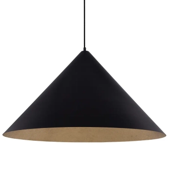 Lampa zwisająca do jadalni VESUVIO 41038 regulowana czarny złoty