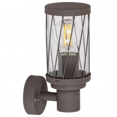 Rustykalna lampa elewacyjna Budapest 8888 Rabalux IP44 metalowa brązowa