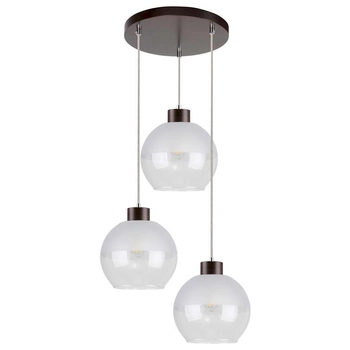 Lampa wisząca kaskadowa Linea 1860376R Spotlight szklana kule balls orzech