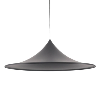 Stożkowa lampa wisząca KELDAN AZ5904 Azzardo salonowa nad wyspę czarna