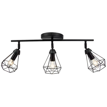 Przysufitowa lampa 3-punktowa 8414/3 BL ruchoma czarna