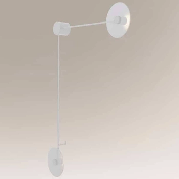 Kinkiet LAMPA ścienna FURANO 7819 Shilo loftowa OPRAWA metalowa LED 12W 3000K pręty amadeo białe
