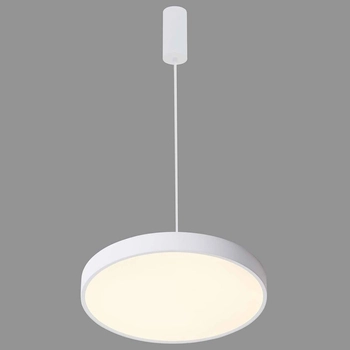 LAMPA wisząca ORBITAL 5361-830RP-WH-3 Italux metalowa OPRAWA zwis LED 24W 3000K okrągły biały