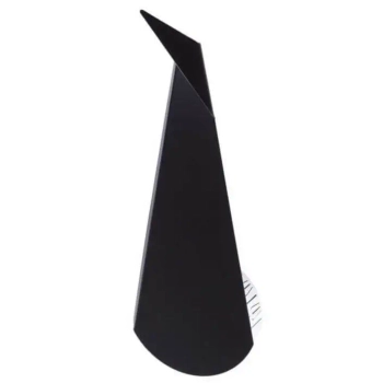 Ścienna lampa ORIGAMI PAWN-B metalowa paw LED 3W 3000K kinkiet czarny