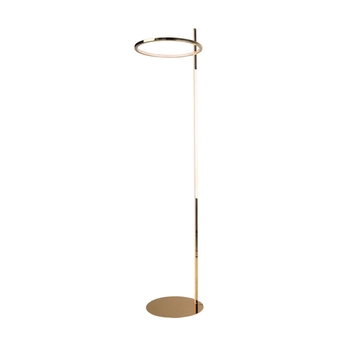 Geometryczna lampa podłogowa LOZANNA ledowa 27W 3000K złota