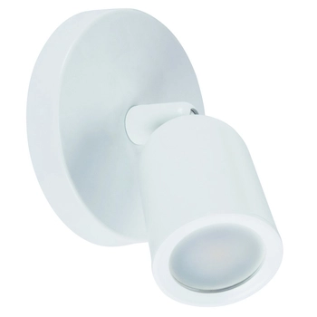 Regulowana lampa ścienna BOGNA 03982 Ideus do sypialni biała