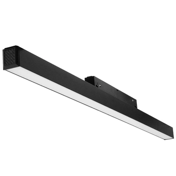 Lampa liniowa do szyn magnetycznych 3-fazowa 474 Domeno LED 30W 4000K metalowa czarna