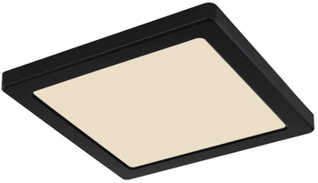 Przysufitowa lampa Lasse 12380-18B do pokoju LED 18W czarna