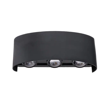 Elewacyjna lampa Clada CGCLADALED6W LED 6W 4500K góra-dół IP65 czarny