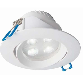 Stropowa LAMPA zewnętrzna EOL 8990 Nowodvorski okrągła OPRAWA metalowa LED 5W 4000K ruchoma outdoor IP44 biała
