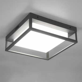 Plafon WITHAM 677860142 antracytowy LED 14W 2300-4000K kwadratowy