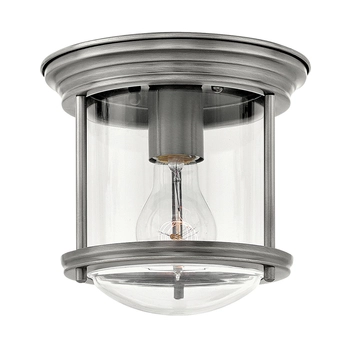 Lampa sufitowa plafon QN-HADRIAN-MINI-F-AN-CLEAR nikiel