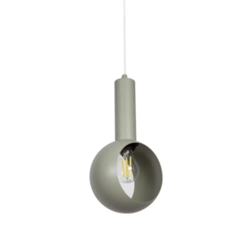 Lampa wisząca szałwiowa VITRUM metalowe oczko 1xE27 do sypialni 41551