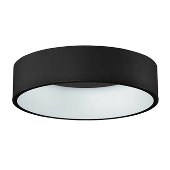 Czarny plafon sypialniany Chiara LED 42W minimalistyczny