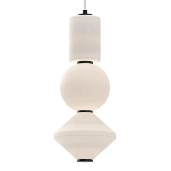 Nowoczesna zwisająca lampa Bijou ALM-BIJOU-P3-MB LED 20W 3000K czarny