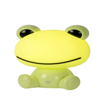 Dziecięca lampa stołowa Frog 71592/03/85 Lucide LED 3W zielona