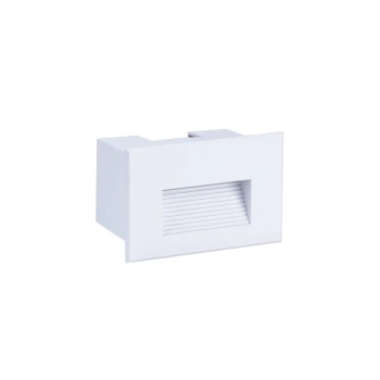 Wpustowa lampa ścienna CENDILO LE75321 LED 4W 3000K IP65 biała