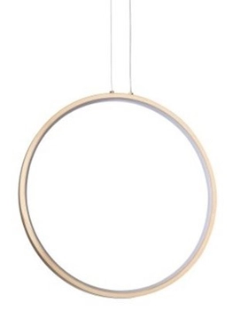 Wisząca lampa pierścieniowa Massima AZ5254 LED 25W ring złoty