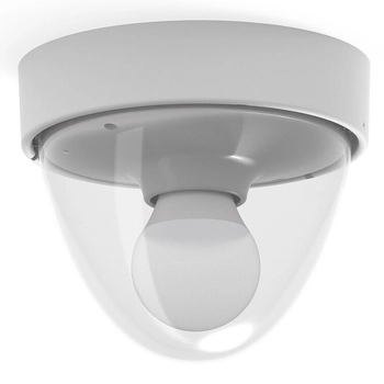 Ogrodowa lampa elewacyjna NOOK 7972 zewnętrzna oprawa natynkowa biała