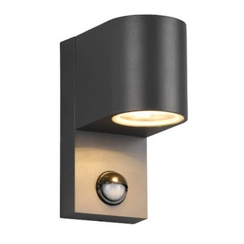 Kinkiet zewnętrzny z czujnikiem ruchu ORVIE DL142214260 IP44 antracyt