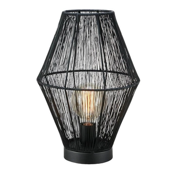Industrialna lampka stołowa Casa 108666 Markslojd metalowa czarny