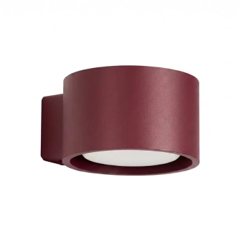 Ścienny kinkiet MODO burgundowy SL.2453 metalowy do sypialni