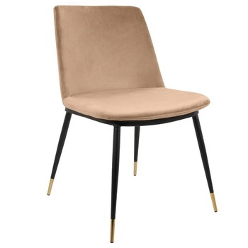 Krzesło salonowe Diego KH1201100122.32 King Home khaki beżowe