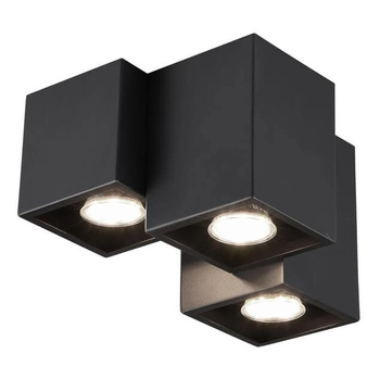 Lampa sufitowa FERNANDO 604900332 Trio do sypialni metalowa czarny