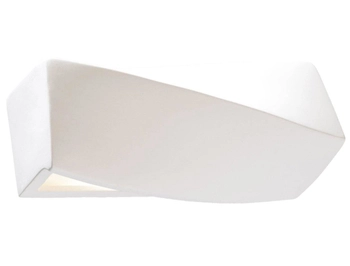 Kinkiet LAMPA ścienna SL.0229 przyścienna OPRAWA ceramiczna biała