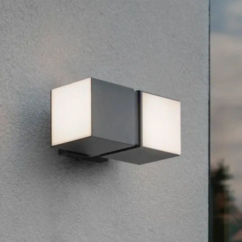 Kinkiet ogrodowy CUBA 5193808118 antracyt LED 24,4W 4000K IP54 na elewację