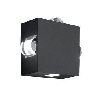 Kinkiet elewacyjny AGNER-4W Elstead LED 60W 3000K kostka grafit