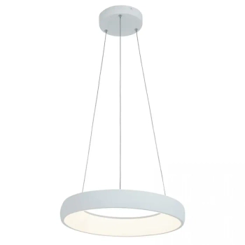 Pierścieniowa wisząca lampa 2045 LED 32W 3000K do przedpokoju biały