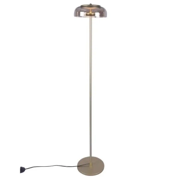 Stojąca lampa salonowa Disco ST-1331-F Step LED 7W 3000K art deco złota