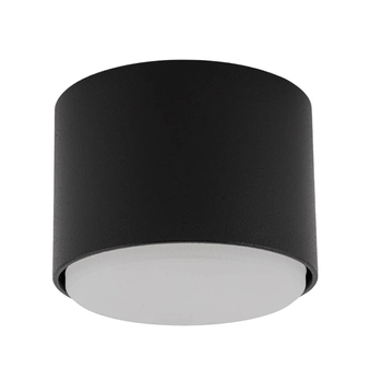 Nasufitowa lampa punktowa Tubo 40839 Sigma kuchenna metalowa czarna