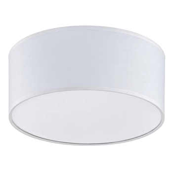 Kuchenna lampa sufitowa Rondo 3331 TK Lighting okrągła z tkaniny biała