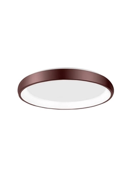 Sufitowa lampa pokojowa Tolu okrągła LED 50W brązowa