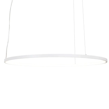 Lampa wisząca pierścieniowa VISUAL biała P0657 1xLED 28W 3000K IP44 ring
