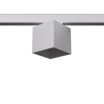 Metalowa lampa sufitowa trójfazowa QUAD MYL.00282 kostka biała
