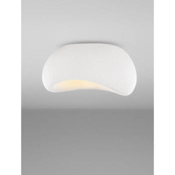 Sufitowa lampa kopuła PALINZA biała LE45327 1xE27 do sypialni
