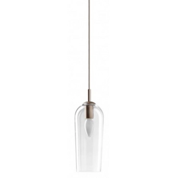 Zwis jadalniany nad stół AZ3337 BLANCA 1 Azzardo glass brązowy