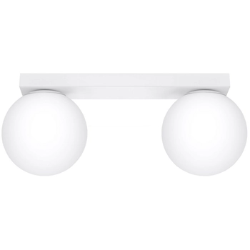 Przysufitowa lampa listwa Yoli SL.1147 Sollux do kuchni kule biała