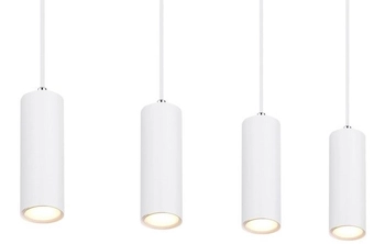 Wisząca lampa Robby 57911-4HW nad kuchenną wyspę biała