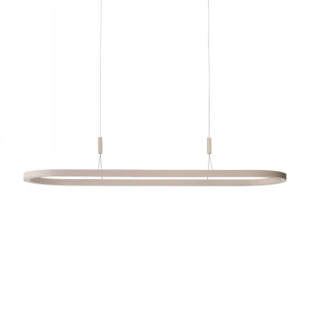 Jadalniana lampa wisząca nad stół LAYLA LED 50W 3000K AZ6756 beżowa aluminium