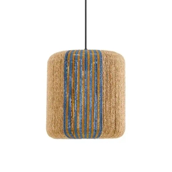 Skandynawska lampa wisząca ZORTINA LE45350 drewniana