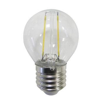 Filamentowa żarówka retro 305091 Polux G45 LED 2W E27 bańka 230lm 230V biała ciepła