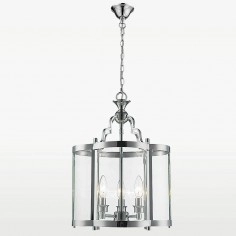 Vintage LAMPA wisząca NEW YORK P03943CH Cosmolight retro zwis do sypialni chrom