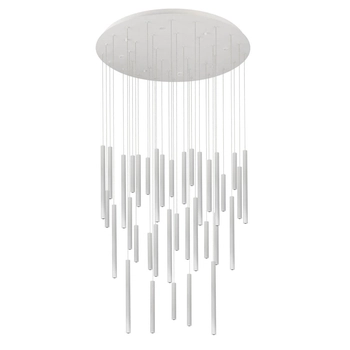 Wisząca lampa nad stół ILIOS AZ5749 Azzardo LED 160W 3000K tuba biały