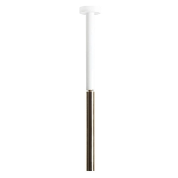 Podłużna lampa sufitowa Stick 1067PL_G_S Aldex regulacja biały złoty