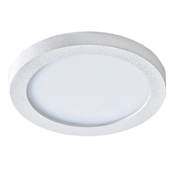 Biały wpust okrągły Slim LED 6W sufitowa lampa nowoczesna